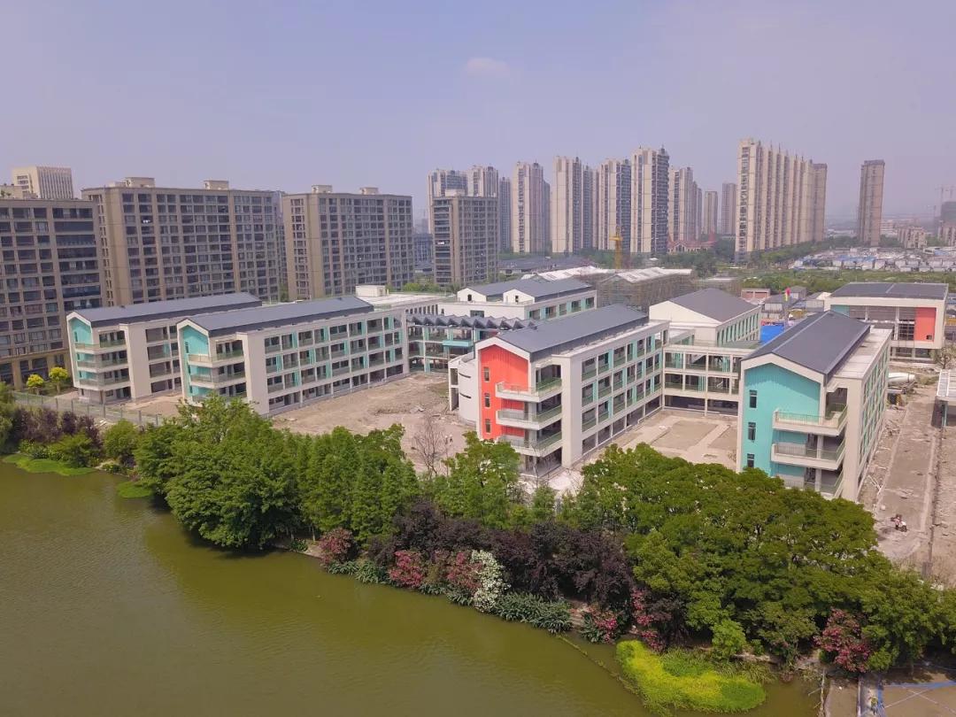 利好萧山城南又一所学校开建还有首座钢结构学校今年9月开学