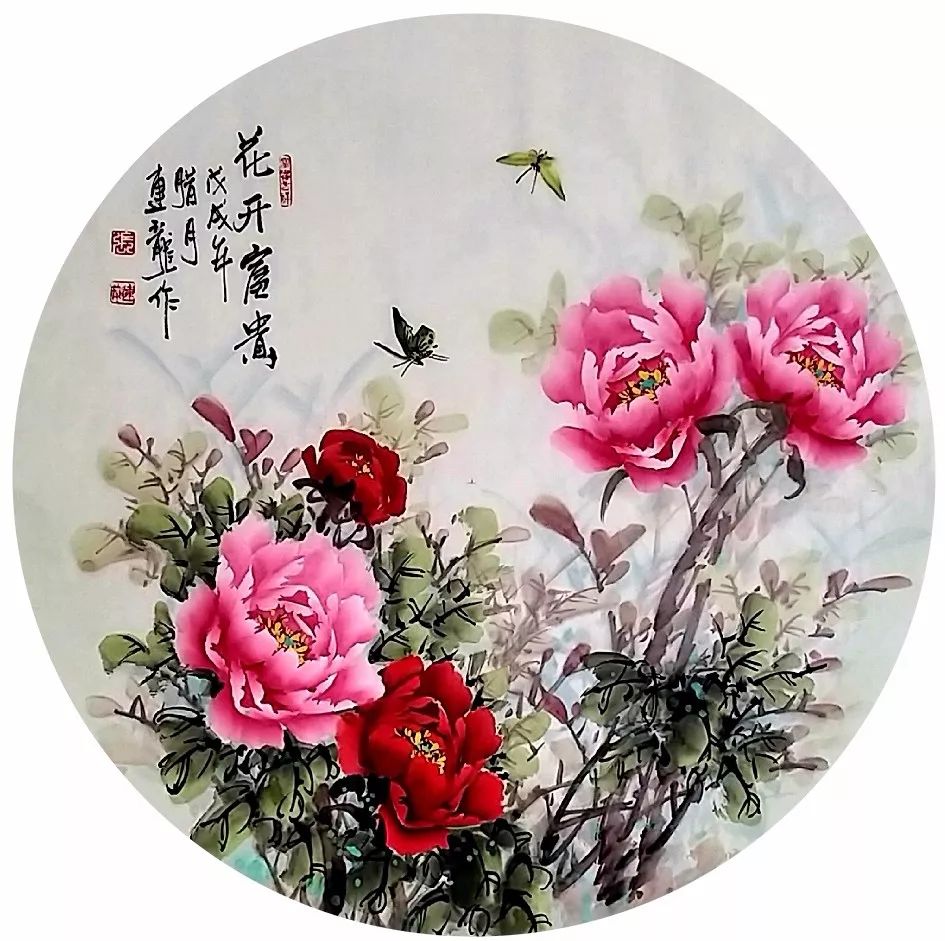 艺展中国军旅画家张连龙国画花鸟作品展