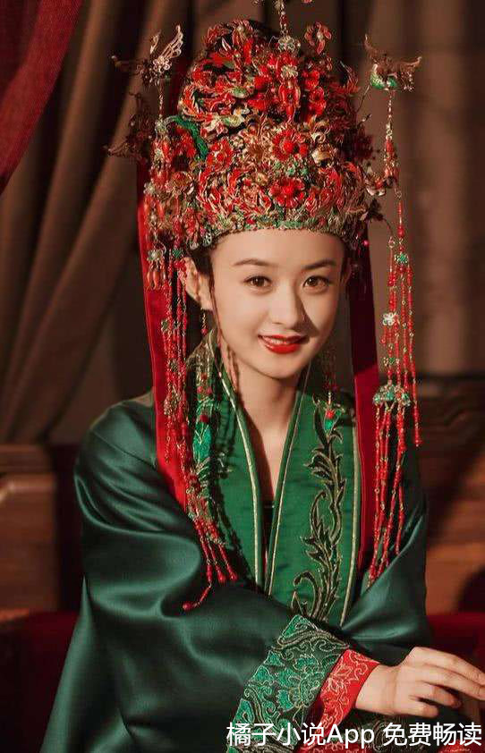 赵丽颖、安以轩等四人一袭绿色嫁衣谁更亮眼?