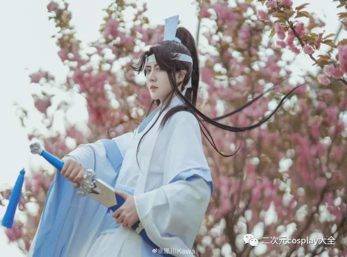 魔道祖师 蓝思追cos,好生俊俏的一少年郎! 8p