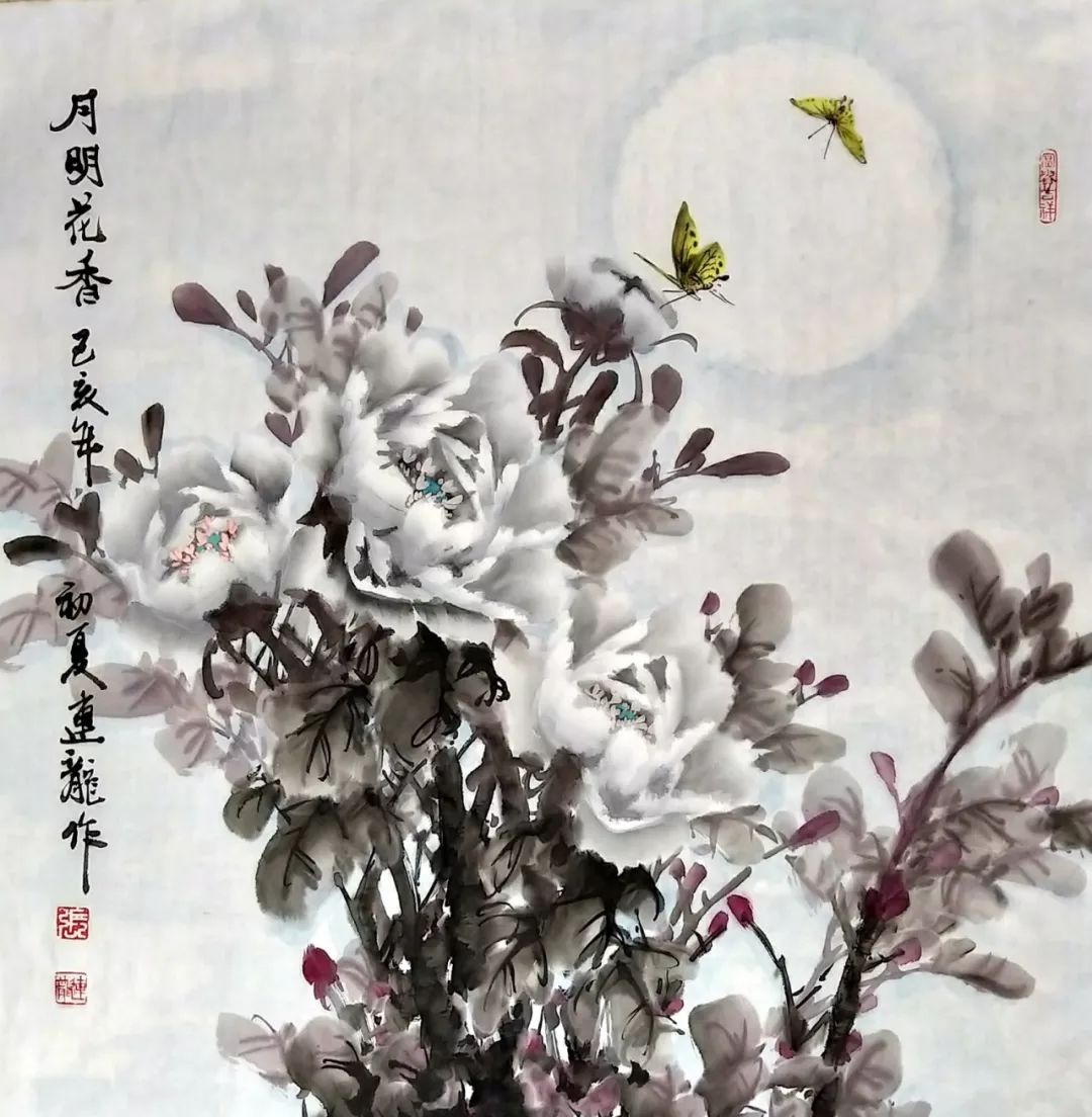 艺展中国军旅画家张连龙国画花鸟作品展