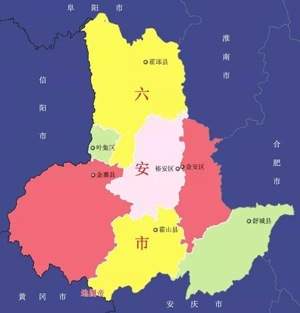 六安地区人口_六安地区地图全图