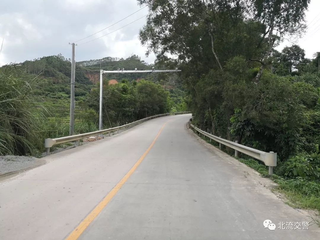速看!北流白马镇师傅岭将启用卡口抓拍交通违法行为