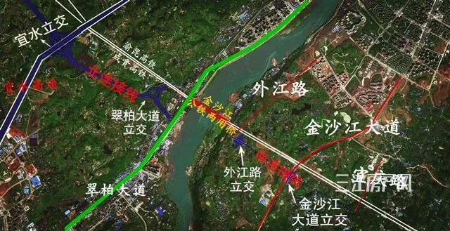 宜宾高铁西站旁这条路,连西区接城北!已修成