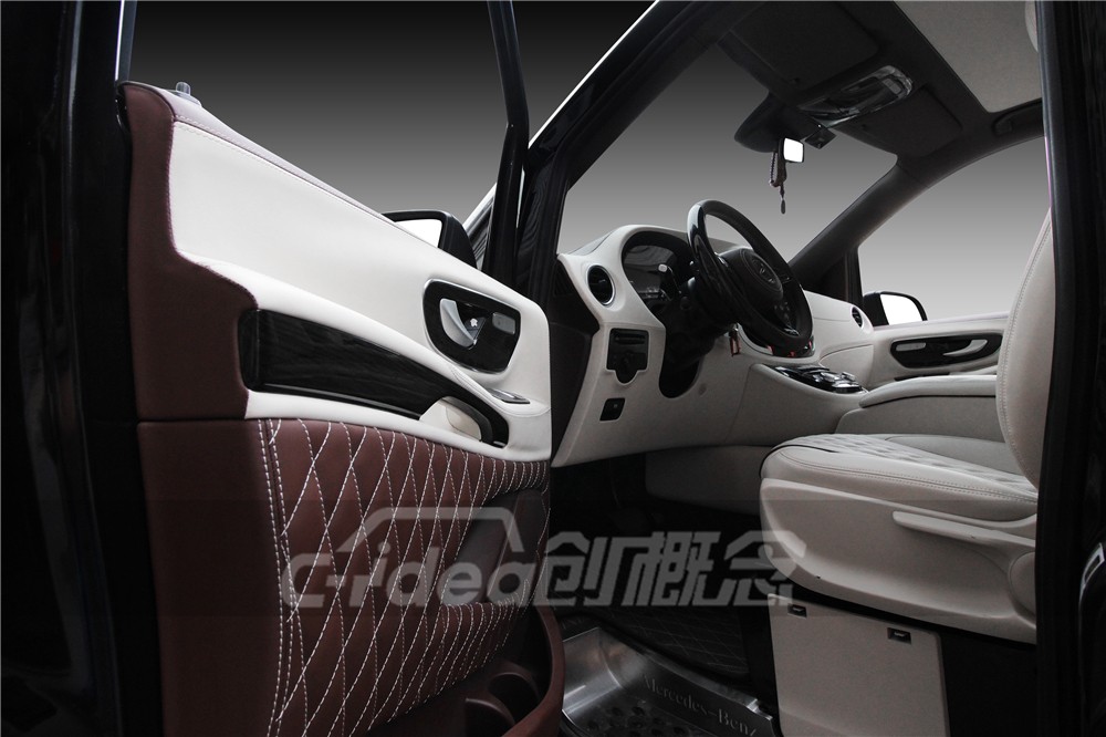 OMG,这是什么神仙颜值,奔驰维特斯改装内饰帅