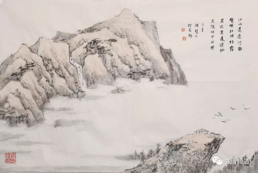 艺术惠民 | 淡墨五彩虚无垠 何纬仁惠民展售精品画作赏荐