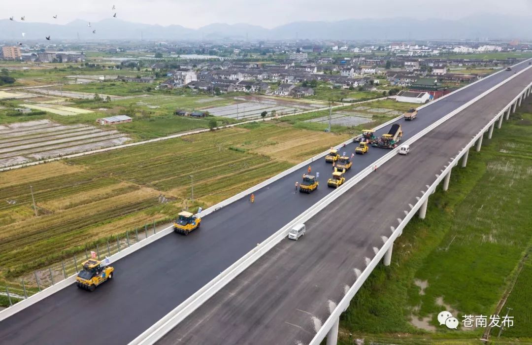 甬台温高速复线苍南段年底将全线建成通车