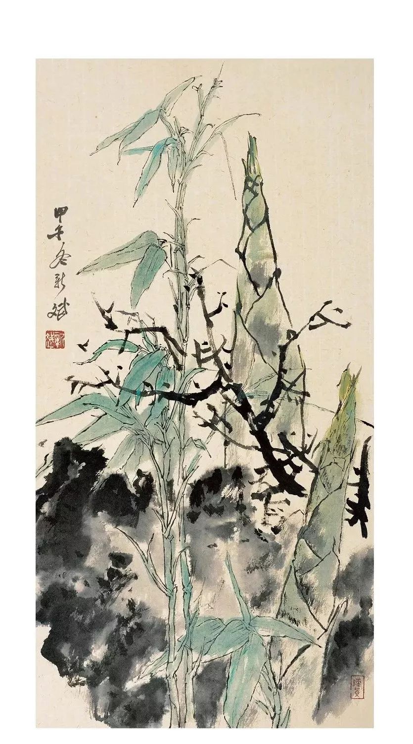 问渠集吴新斌写意画欣赏
