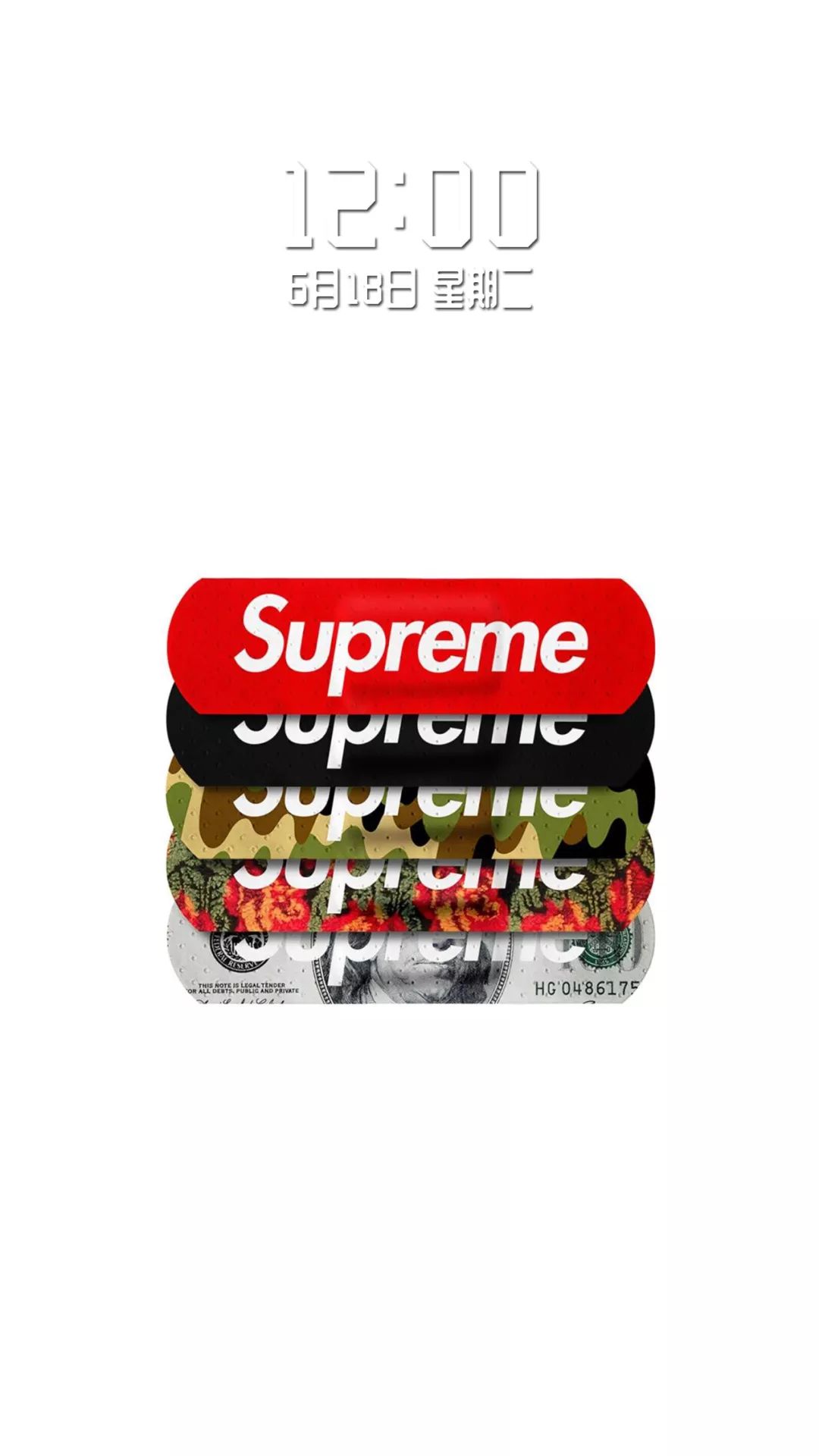 潮牌supreme的个性壁纸,cool!