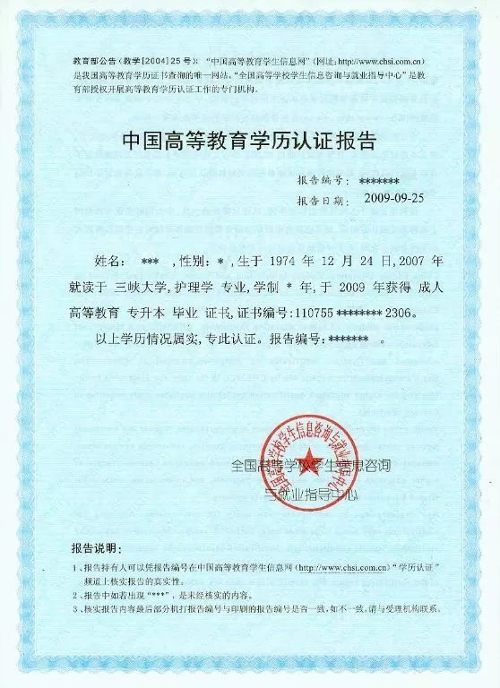 3）《国外学历学位认证书》（境外学历学位）4）单证硕士：学历、学位均