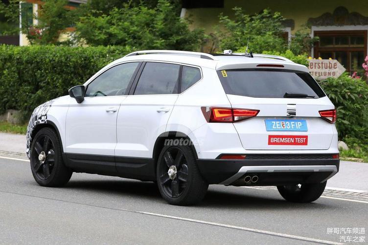 海外汽车媒体曝光一组西雅特新款suv—ateca(参数|图片)谍照,新车