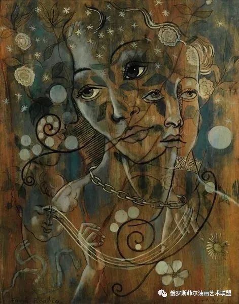 法国前卫画家毕卡比亚风景油画作品赏析