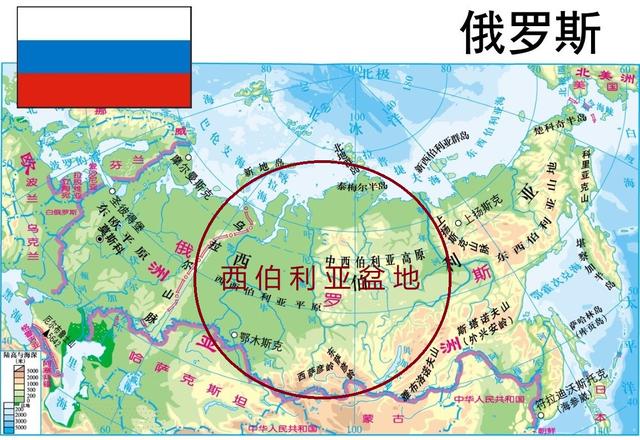 原创西伯利亚盆地:世界上最大的陆地盆地,总面积近700万平方千米图片