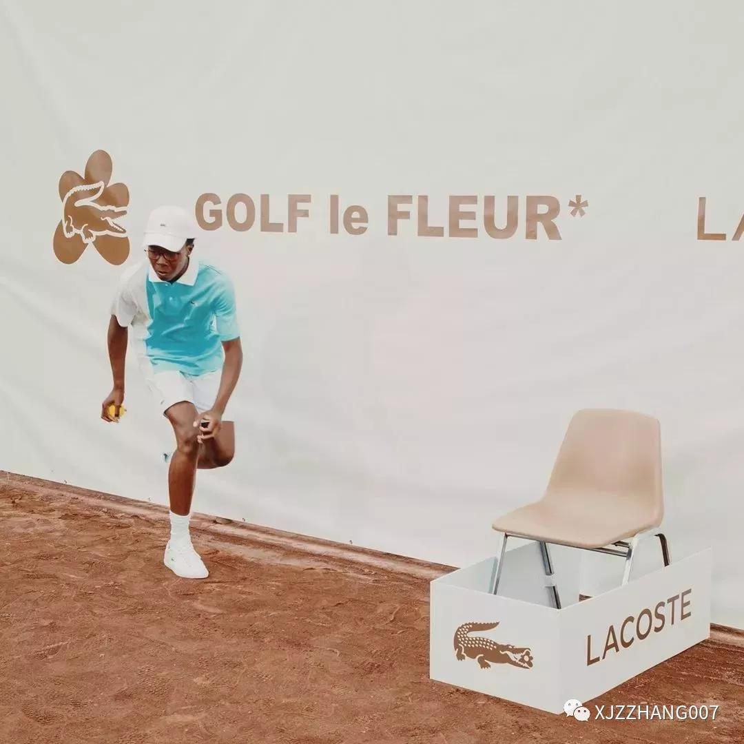 lacoste x golf le fleur*联名释
