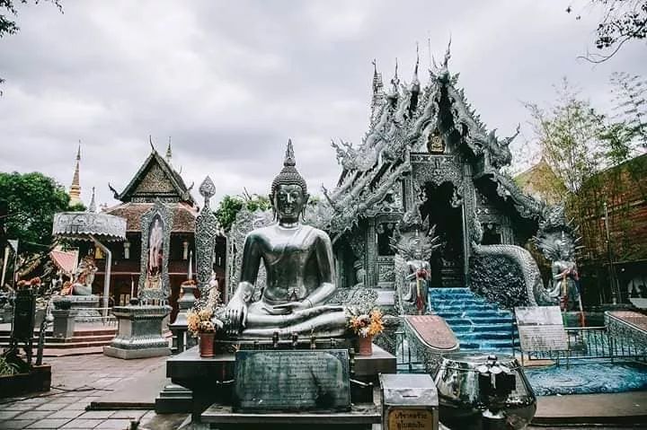清迈银寺:景栋痕人后裔社区西利素攀寺