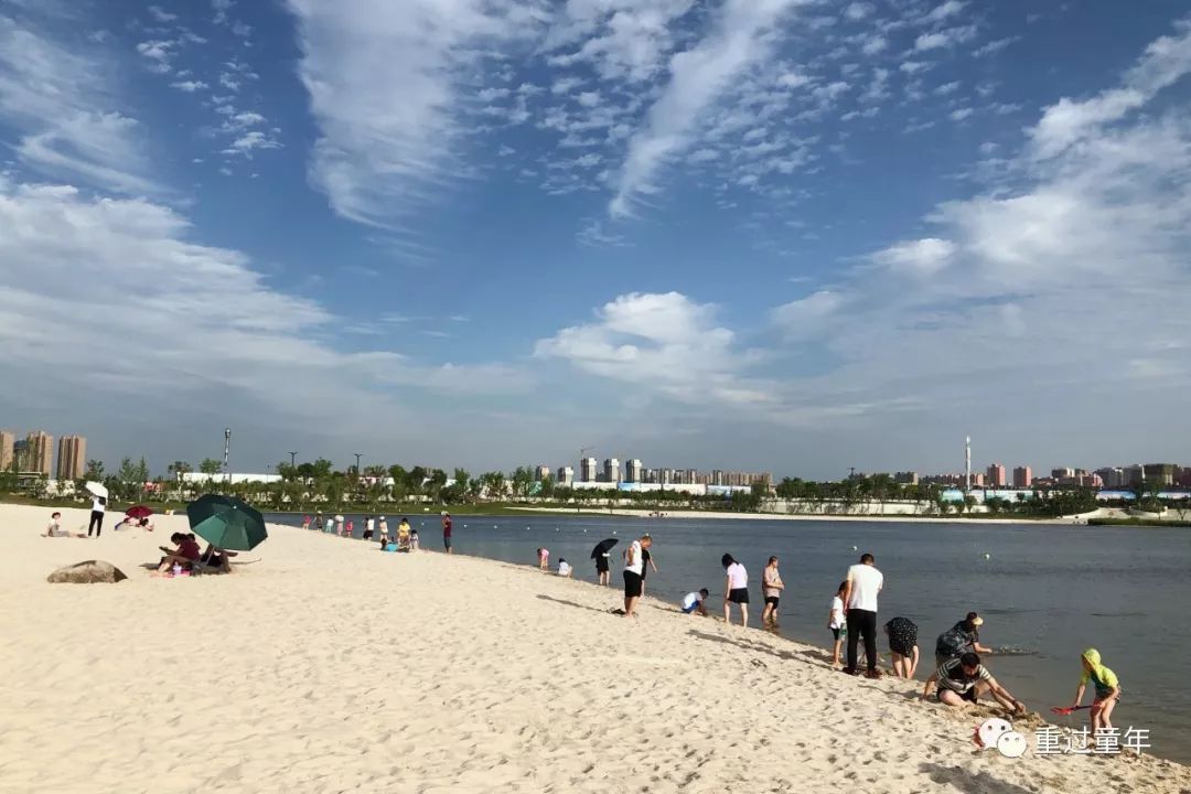 西咸新区沣河沙滩