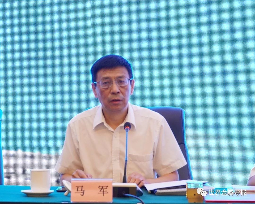 冶金工业信息标准研究院党委书记、院长 马军冶金工业信息标准研究院副院