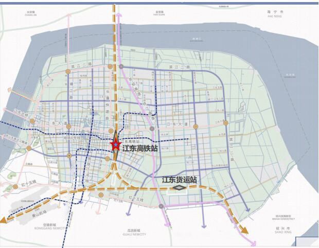 整条线路自沪杭高铁及规划沪乍杭铁路桐乡站引出,经嘉兴市桐乡,海宁