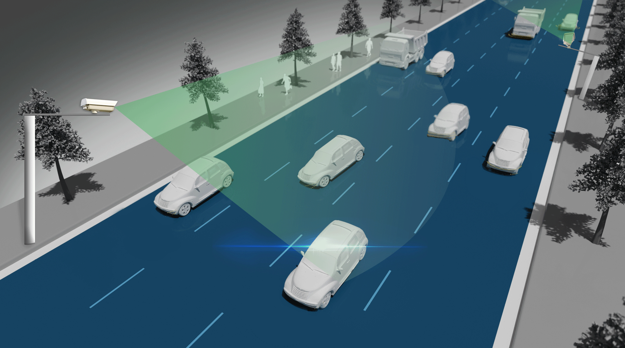 卓视智通车路协同道路全息感知系统让智慧交通更高效安全