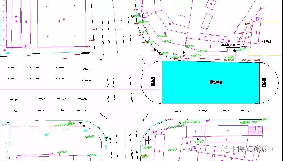 【通告】中山北街道路交通导行封闭通告