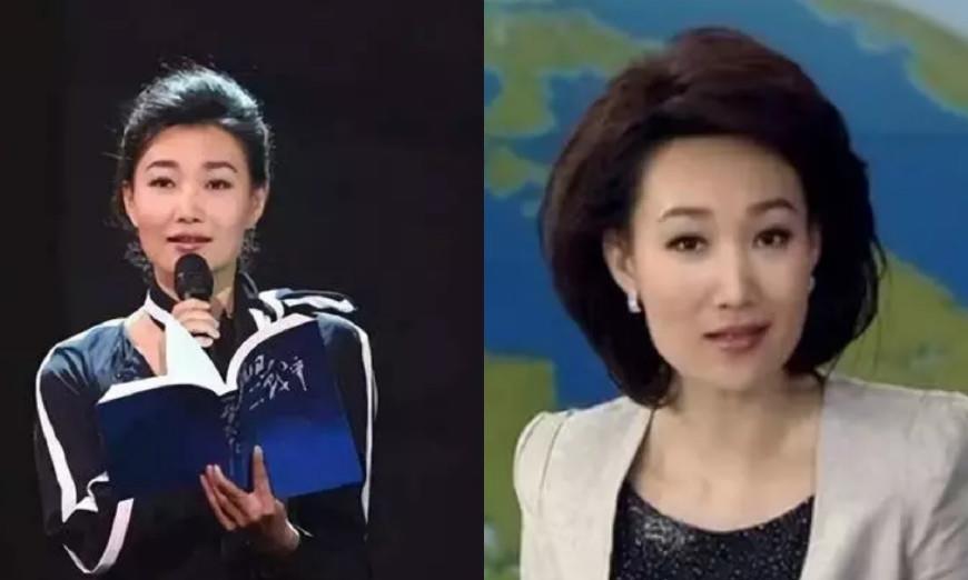 当那些央视主持人摘掉"短发套"后,网友:比董卿还美_李梓萌