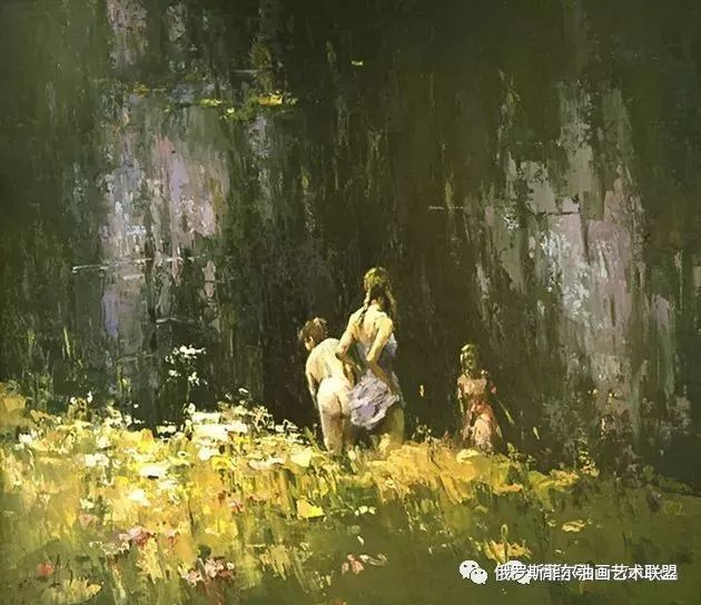 俄罗斯当代画家阿列克谢扎伊采夫油画作品赏析