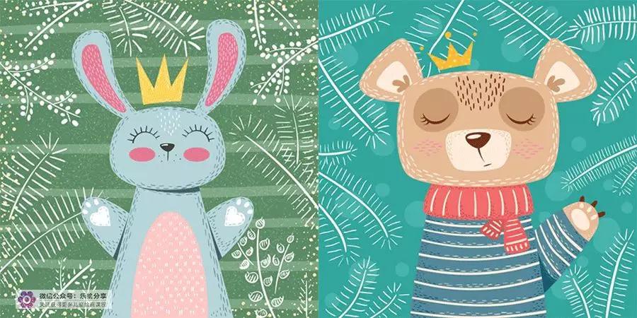 儿童水粉画创意画教程|可爱的恐龙宝宝