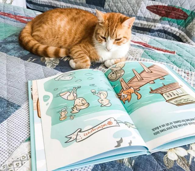 这年头,猫都出书了? 易游pt老虎机