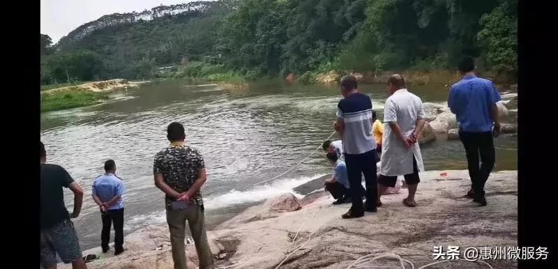 惠州三人相约到乡村小河边钓鱼,一人下水游泳溺亡