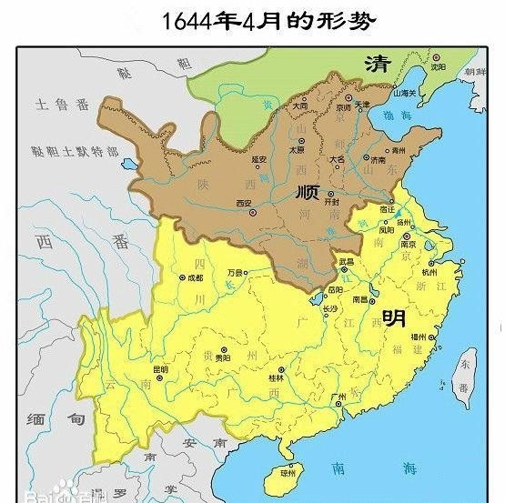 明末人均_明末地图高清版大图(2)