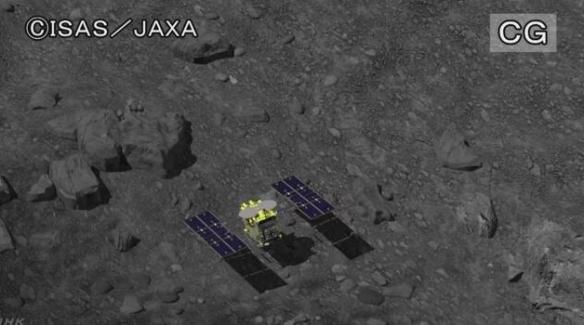 首次采掘小行星内部岩石！日本隼2号成功着陆小行星