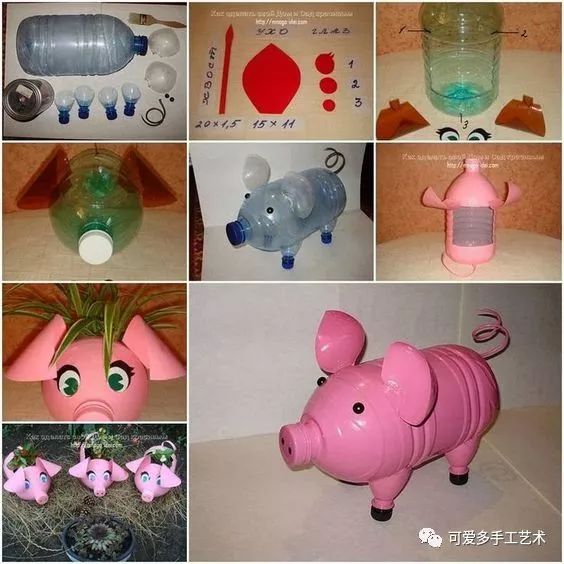 废旧玻璃瓶子也拿出来制作,找找瓶子试试吧!