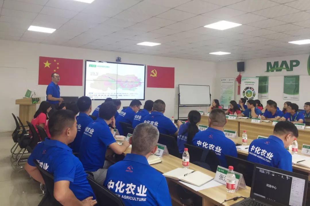 中化集团党组成员副总裁陈德春一行到农业事业部西北区域企业调研