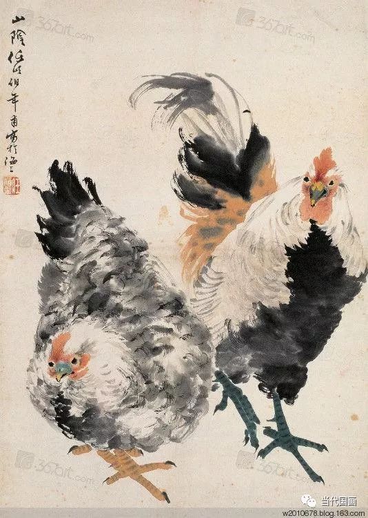 任伯年:丰姿多彩,新颖生动_花鸟画