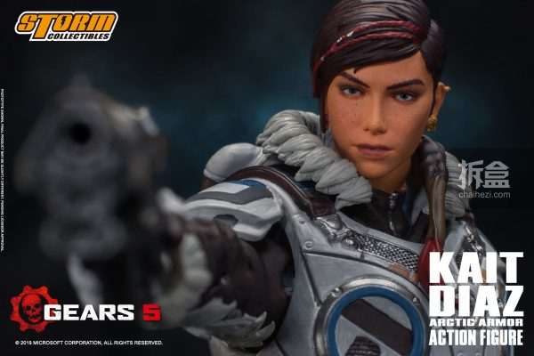 stormtoys战争机器5凯特戴兹kaitdiaz三头雕112可动人偶