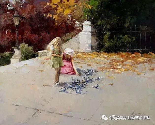 俄罗斯当代画家阿列克谢扎伊采夫油画作品赏析