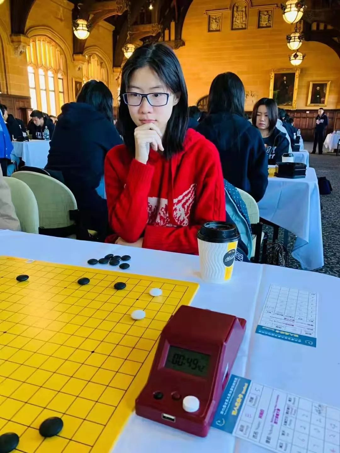 厉害了我校学生俞安彤斩获世界大学生围棋锦标赛女子组第六名