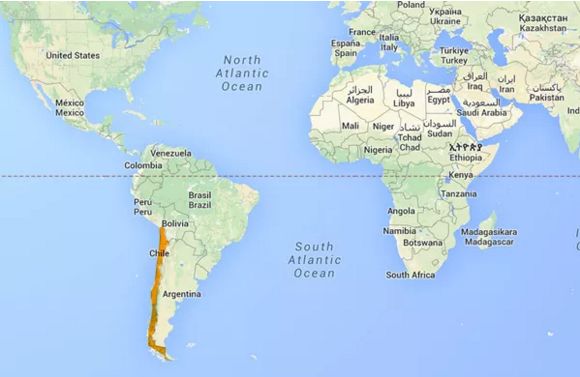 智利国土狭长其人口_智利人口分布图