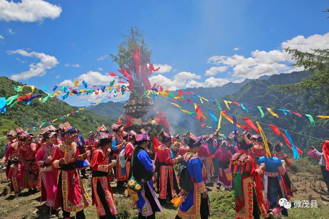 雅都祭山会尔玛人别样的生态情节