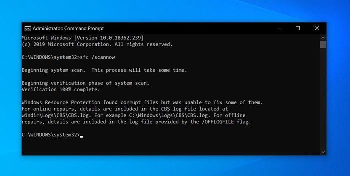 Windows10更新后曝诡异bug:sfc /scannow命令无法修复文件 申搏官网会员入口