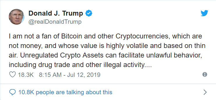 撒谎的特朗普 他反对的根本不是加密货币 博e百娱乐在线
