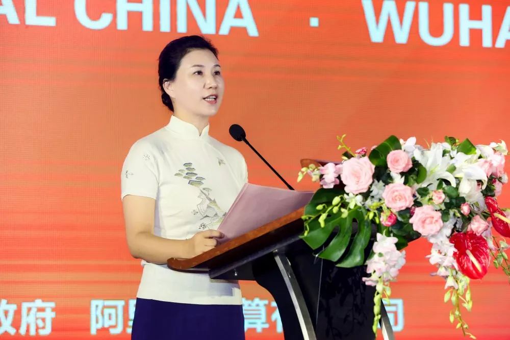 在武昌举行数字中国行—武汉城市峰会和阿里云计算有限公司主办的由