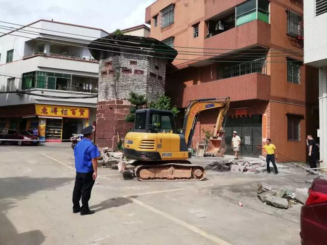 沙涌村拆违1501.5,来看看拆了哪些违建_大龙街