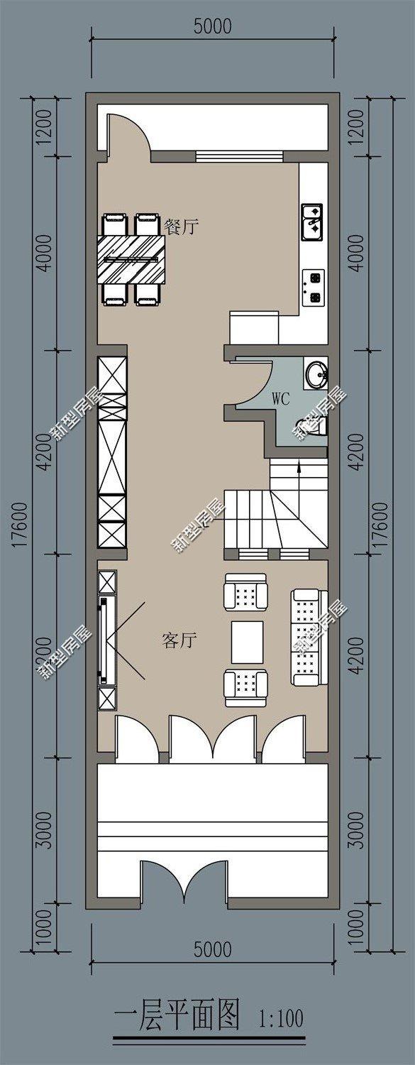 6套面宽不足9米的农村自建房小巧精致功能全