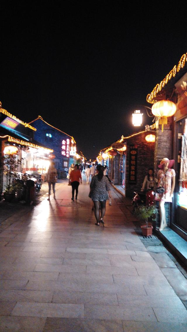 最扬州盐商文化游2东关街的白天和夜晚