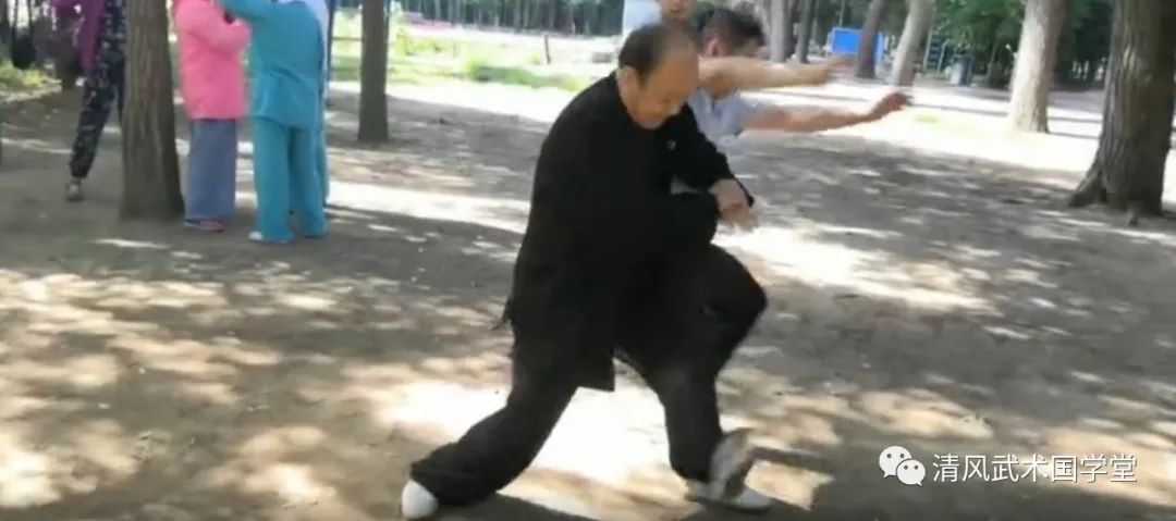 东河武馆八极拳拆招应用 内蒙古包头市周礼老