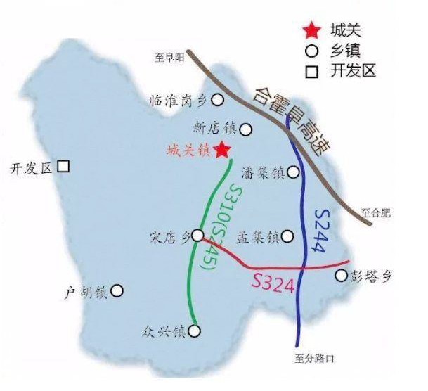 2019霍邱交通路网大变样!未来高速直通,多条省道一级公路直达