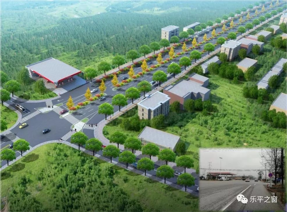景德镇南至乐平北道路工程起点位于昌江区丽阳镇,沿现206国道由北
