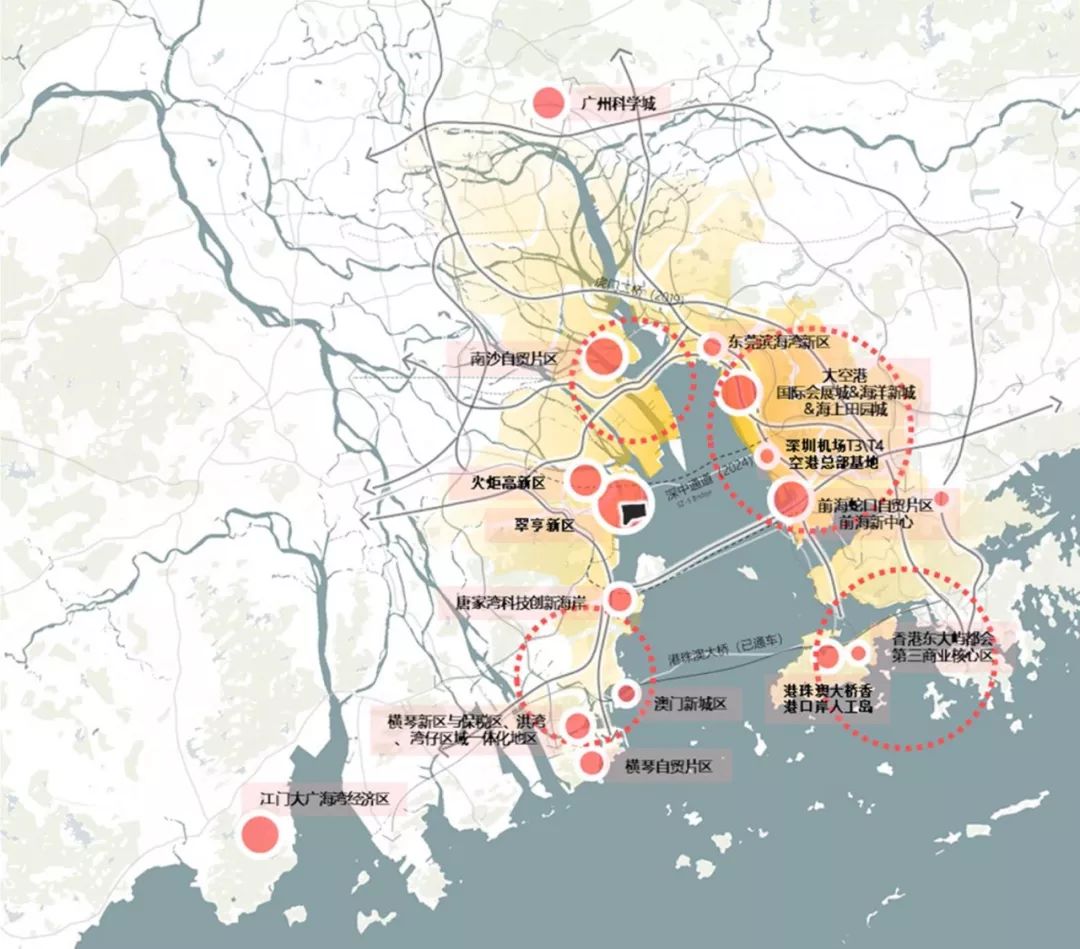 量价齐跌,2018年深中通道动工,港珠澳大桥开通,中山楼市逐渐平稳