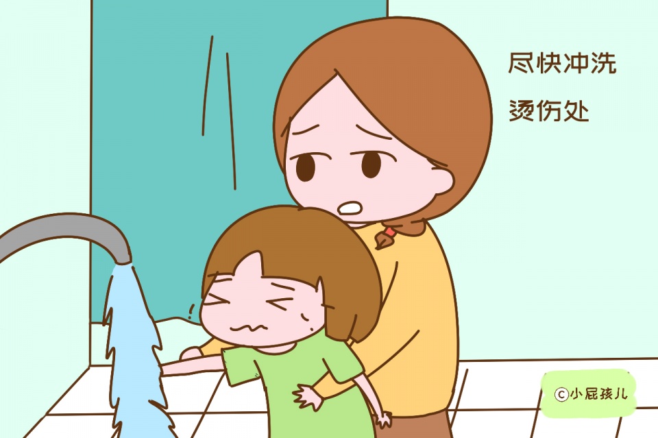                     原创            孩子被意外烫伤，家长若能这样处理，好得快还不容易留疤